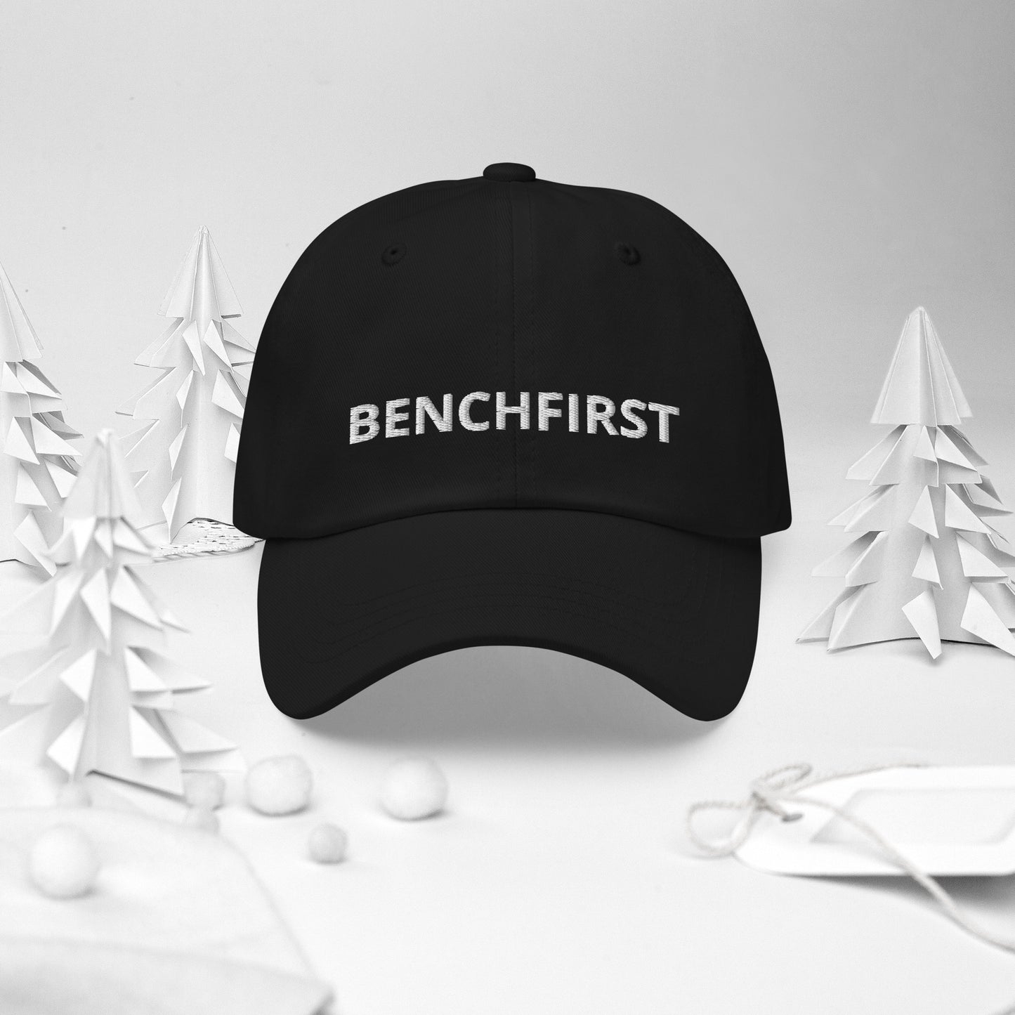 benchfirst "dad" hat