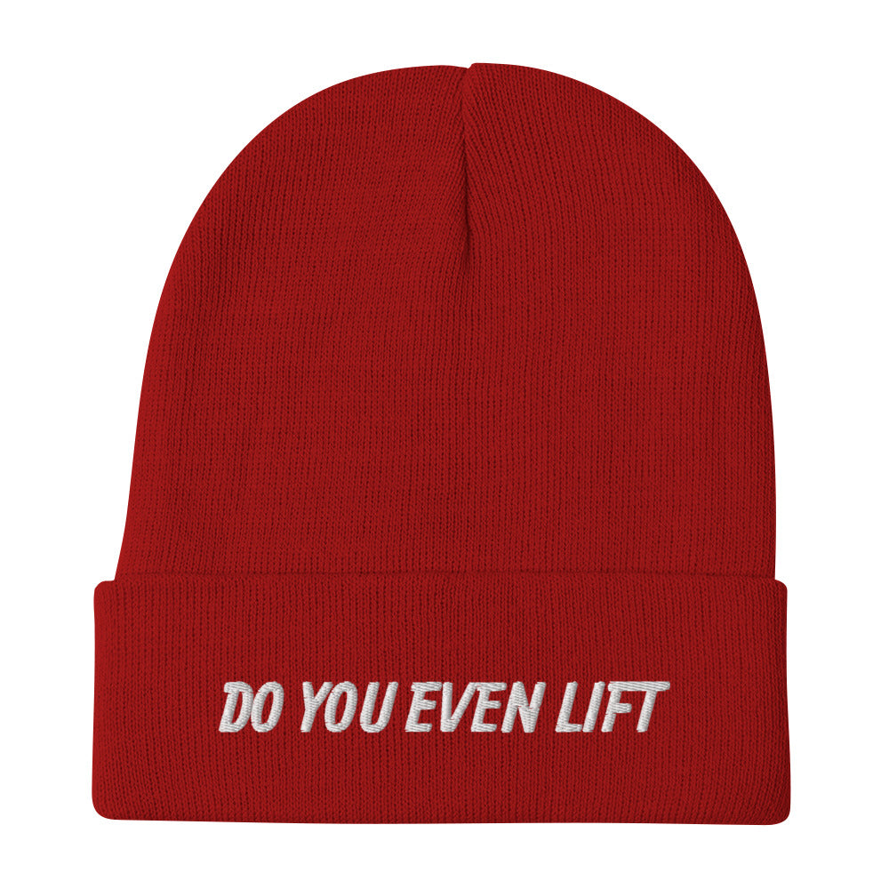 "do you even lift" Beanie
