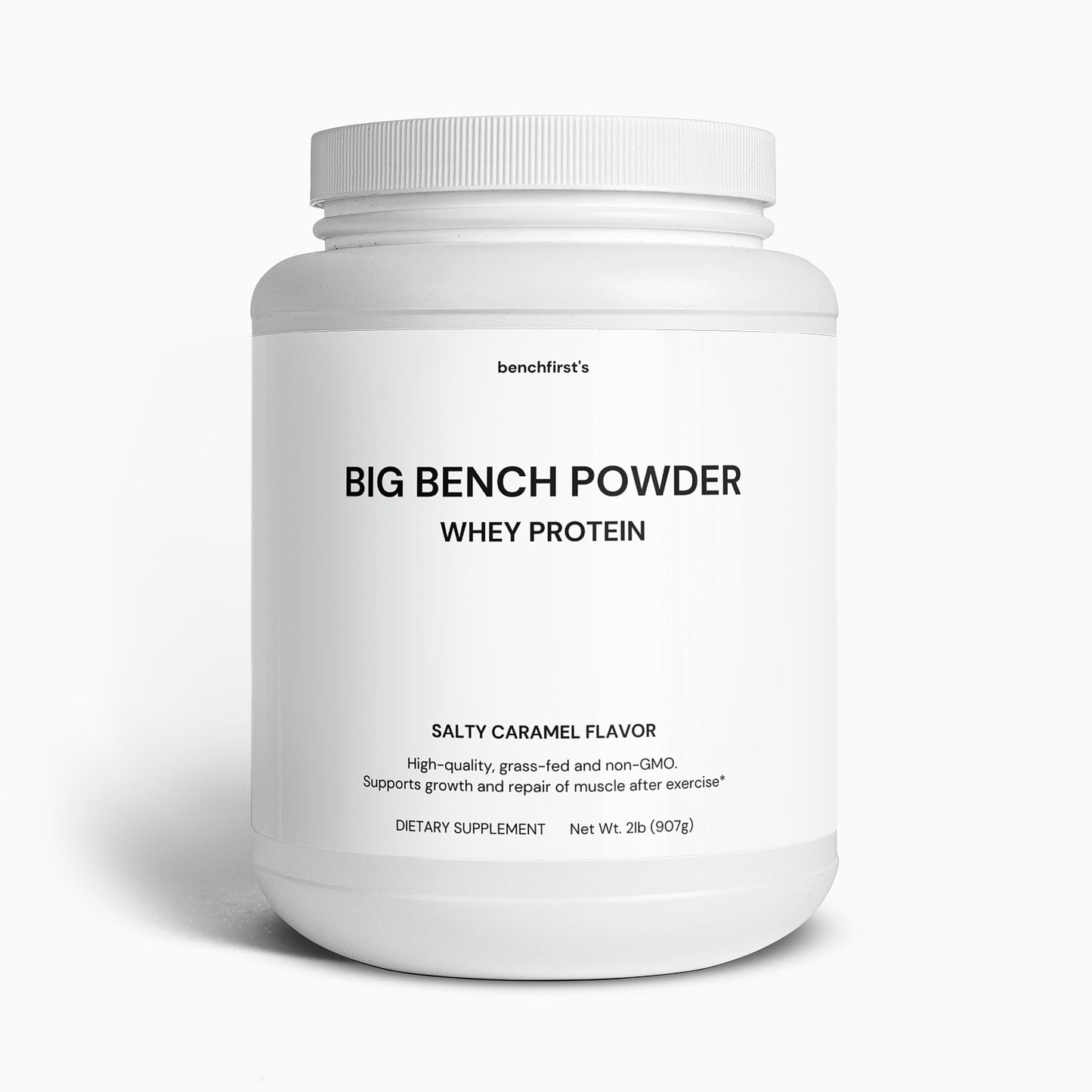 BIG BENCH POWDER carmel whey protein